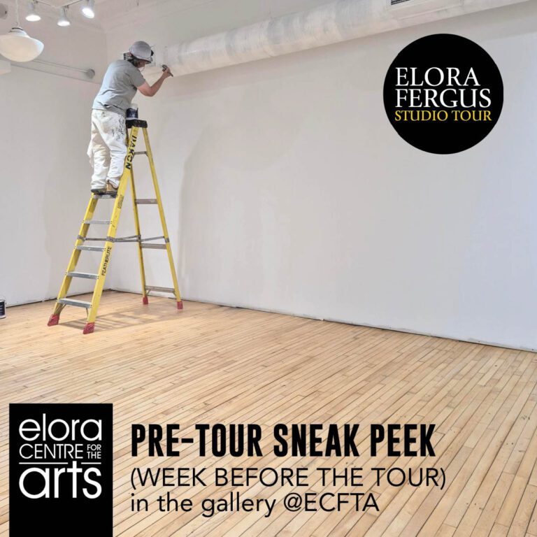 Sneak Peek Studio Tour exhibition