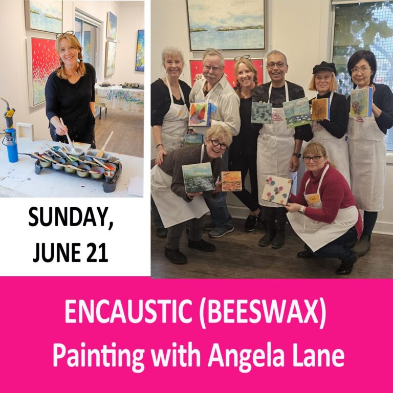 ENCAUSTIC (BEESWAX) PAINTING – CREATIVE ADVENTURES WORKSHOP